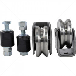 Gate Wheel Kit - 80mm